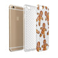 Christmas Gingerbread Man Apple iPhone 6 3D Tough Case Expanded view