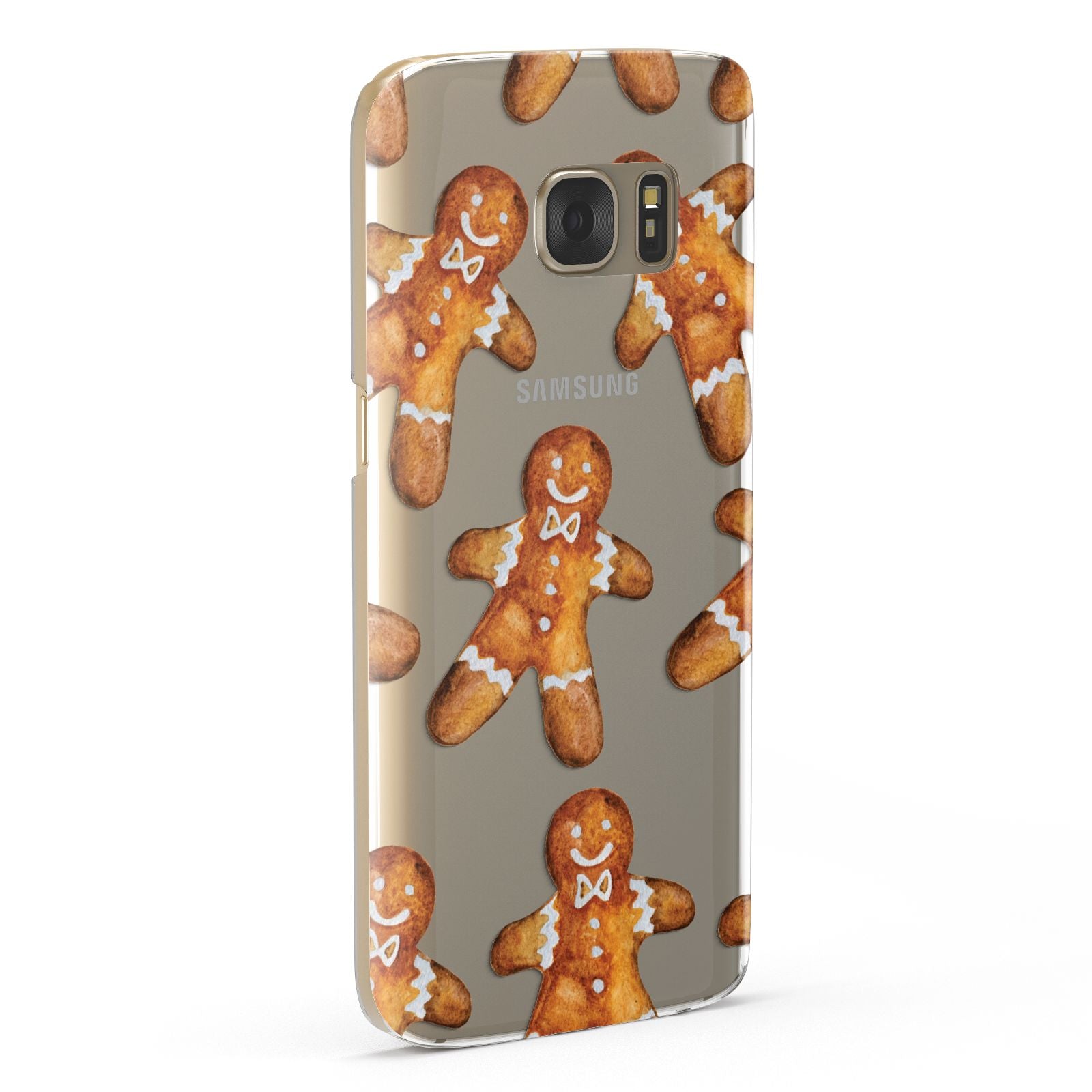 Christmas Gingerbread Man Samsung Galaxy Case Fourty Five Degrees