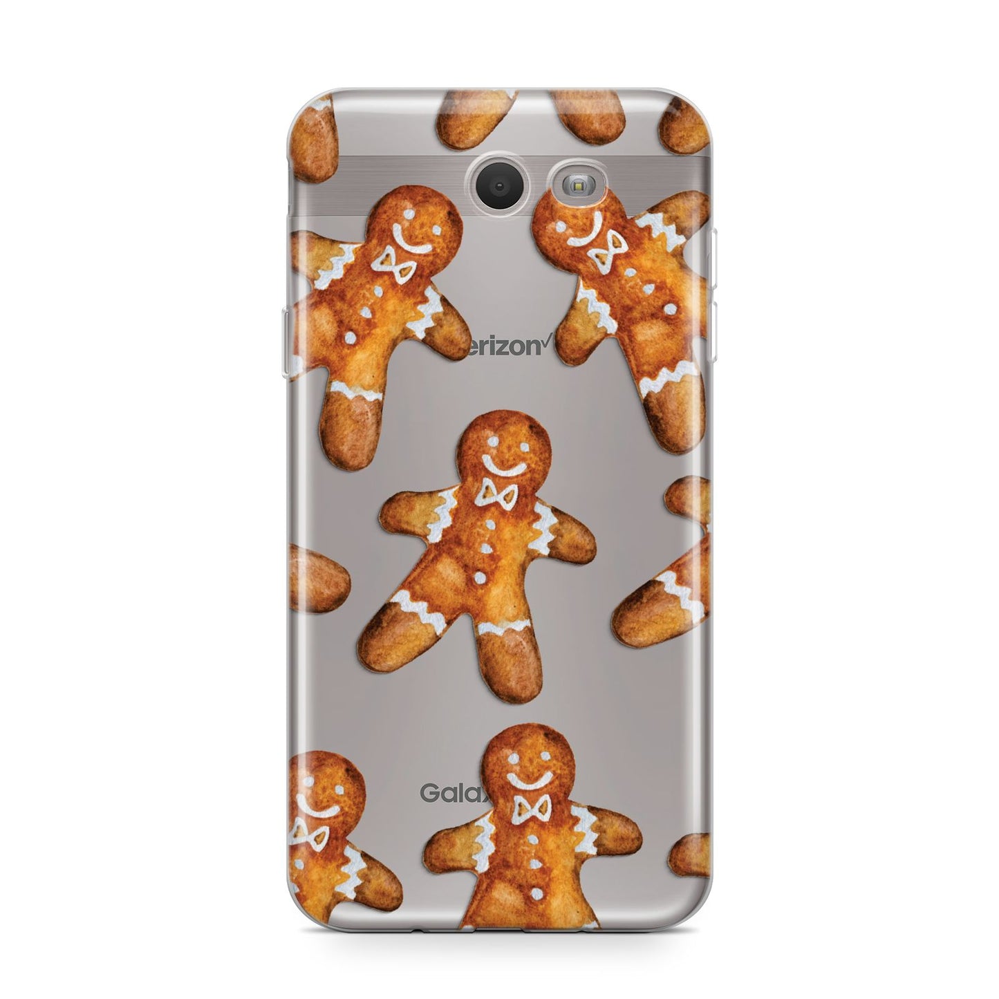 Christmas Gingerbread Man Samsung Galaxy J7 2017 Case