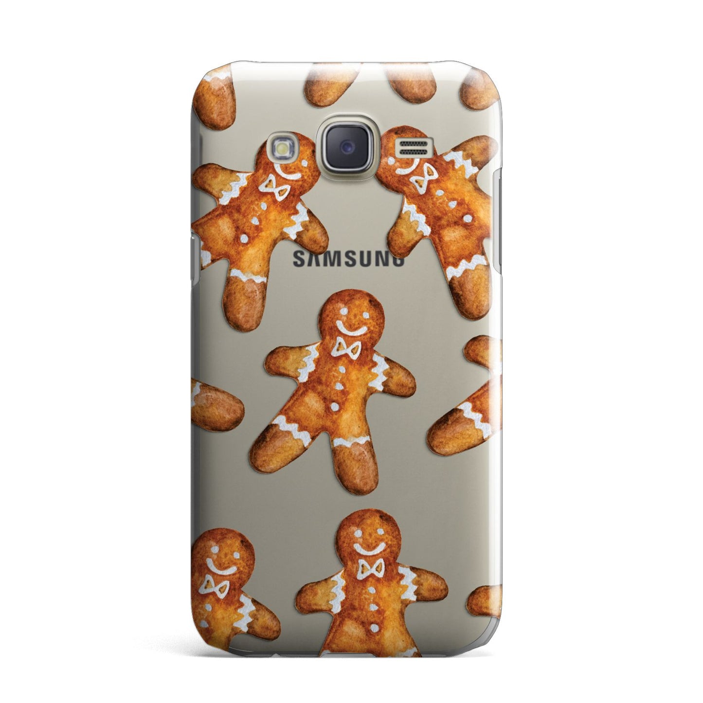 Christmas Gingerbread Man Samsung Galaxy J7 Case