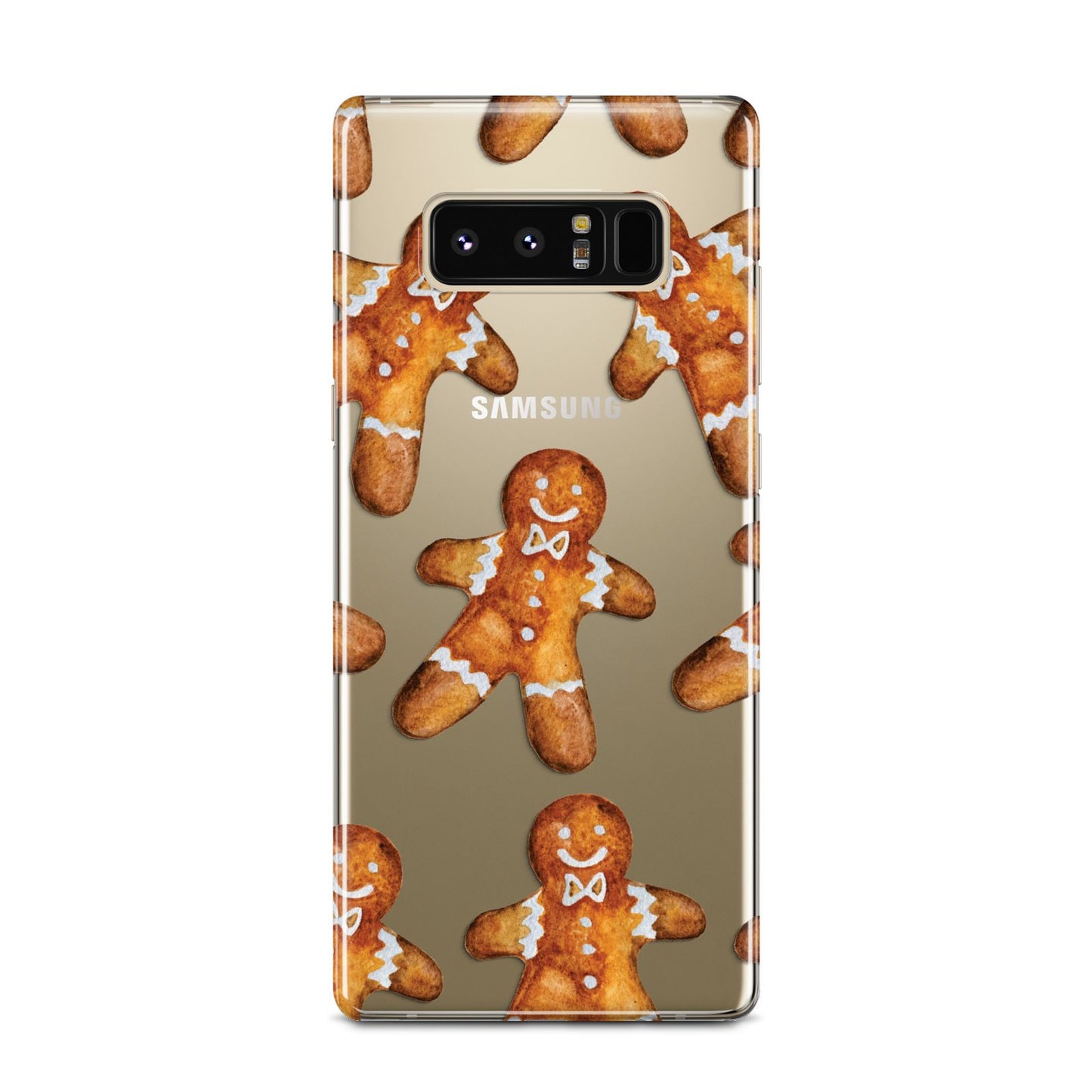 Christmas Gingerbread Man Samsung Galaxy Note 8 Case