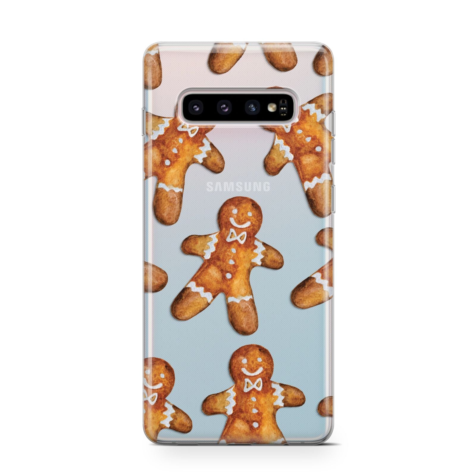 Christmas Gingerbread Man Samsung Galaxy S10 Case