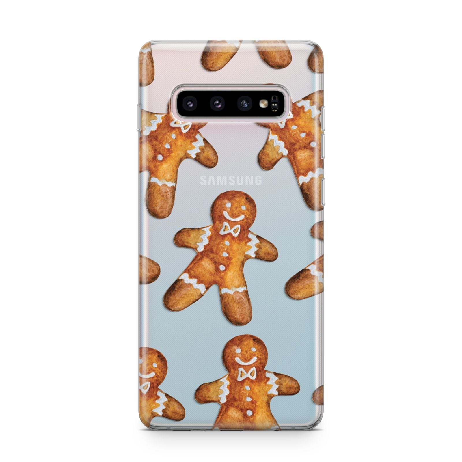 Christmas Gingerbread Man Samsung Galaxy S10 Plus Case