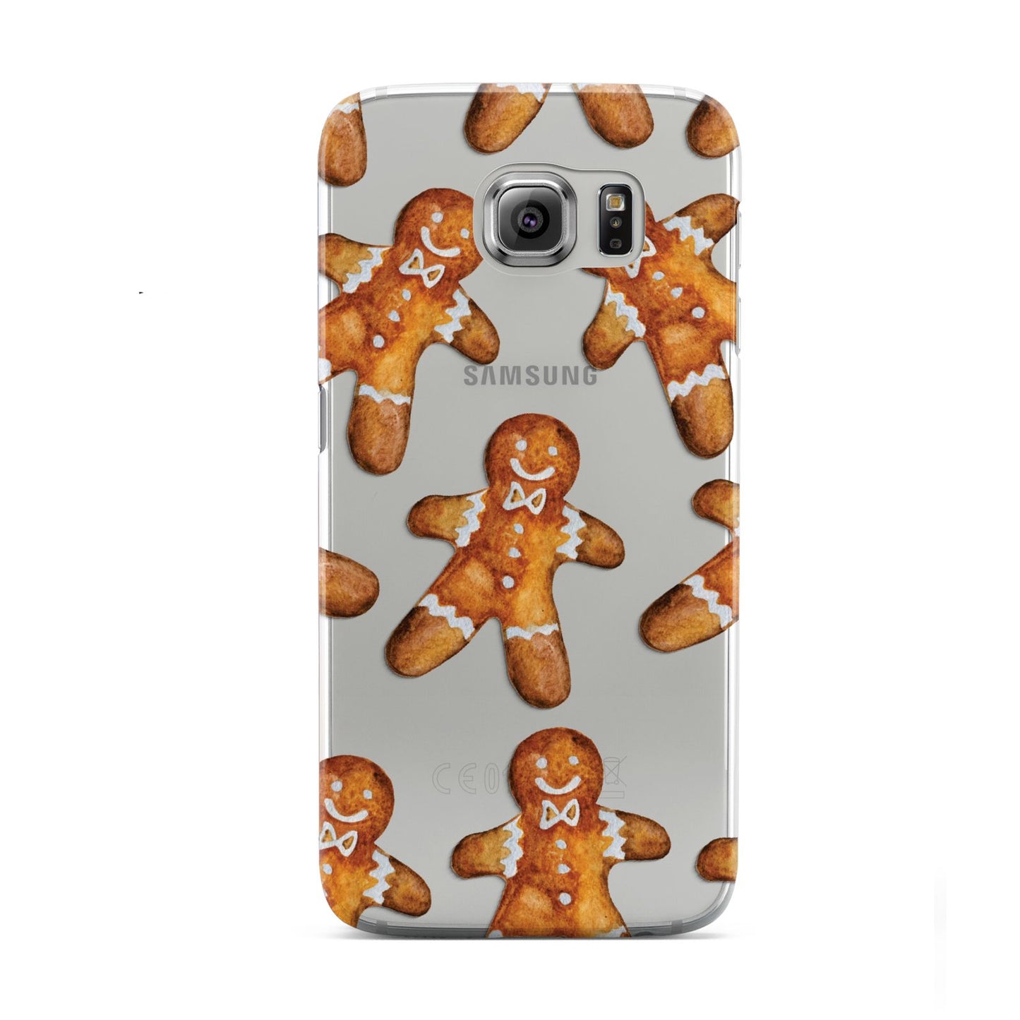 Christmas Gingerbread Man Samsung Galaxy S6 Case