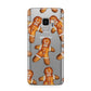 Christmas Gingerbread Man Samsung Galaxy S9 Case