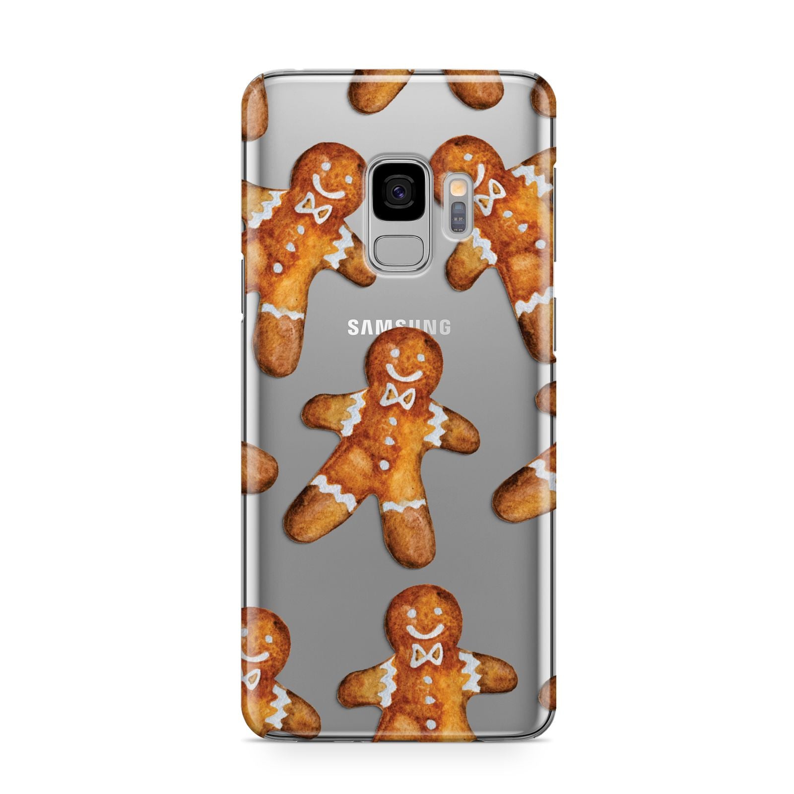 Christmas Gingerbread Man Samsung Galaxy S9 Case
