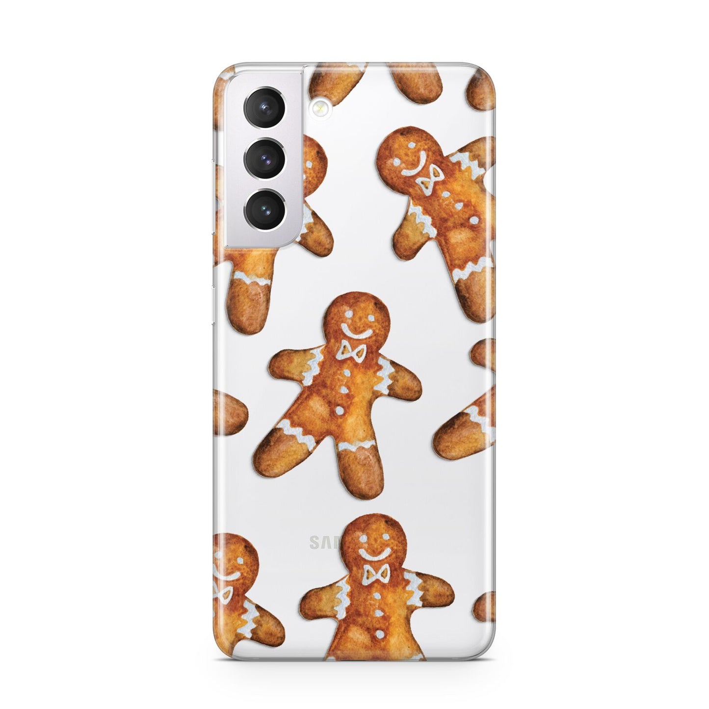Christmas Gingerbread Man Samsung S21 Case