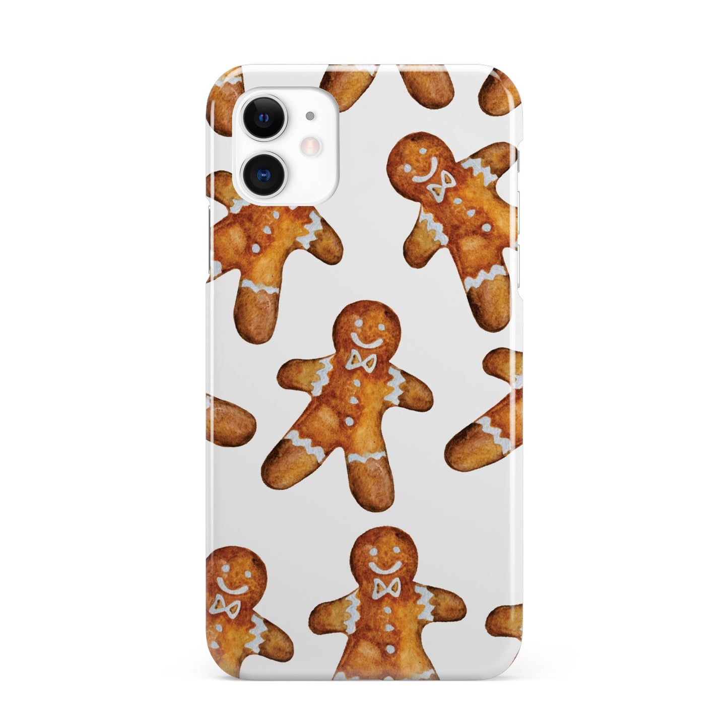Christmas Gingerbread Man iPhone 11 3D Snap Case