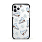Christmas Ice Skates Apple iPhone 11 Pro in Silver with Black Impact Case