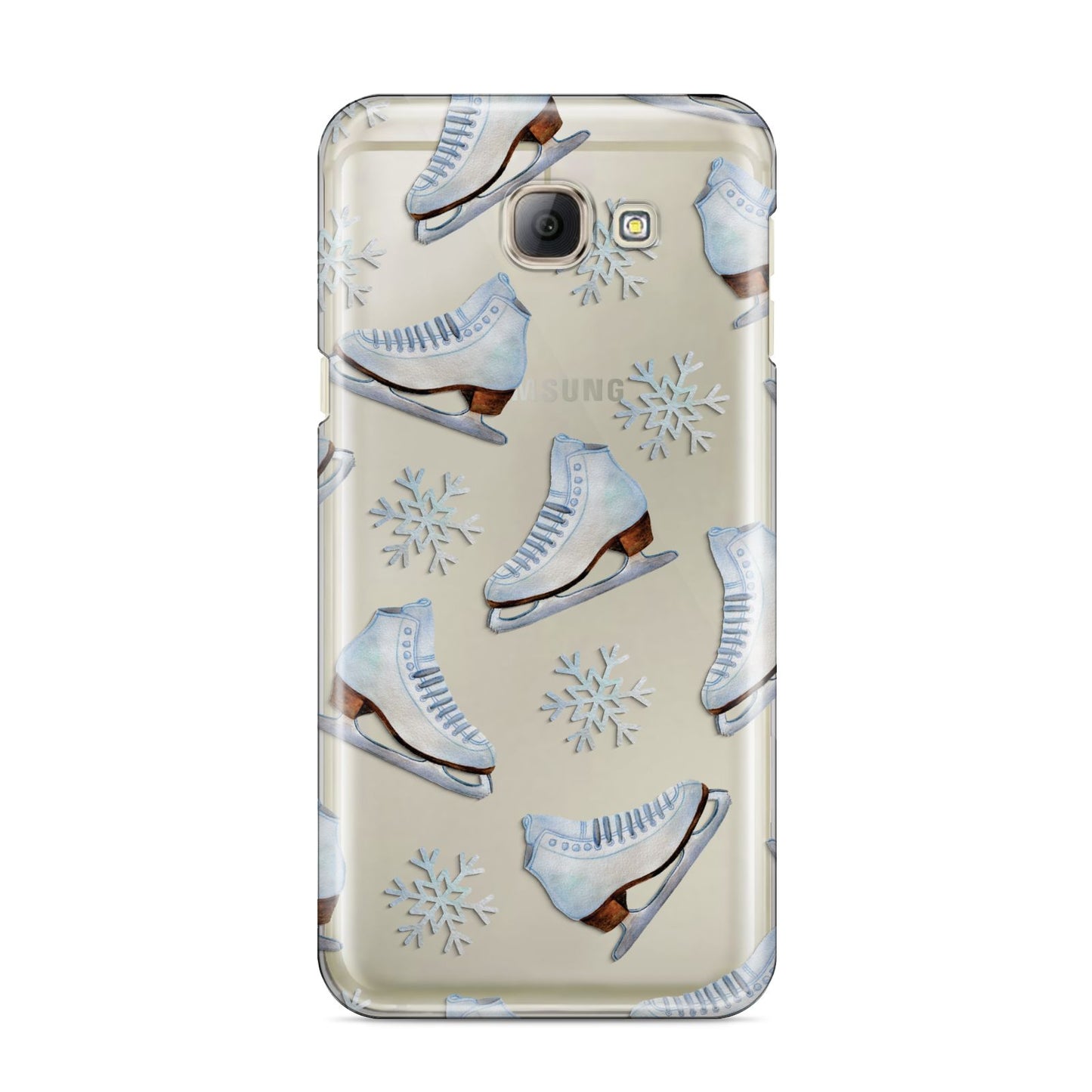 Christmas Ice Skates Samsung Galaxy A8 2016 Case