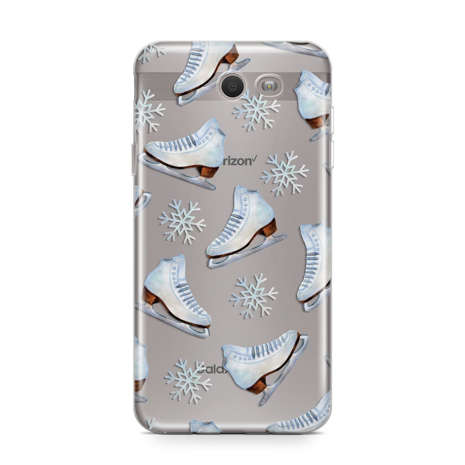 Christmas Ice Skates Samsung Galaxy J7 2017 Case
