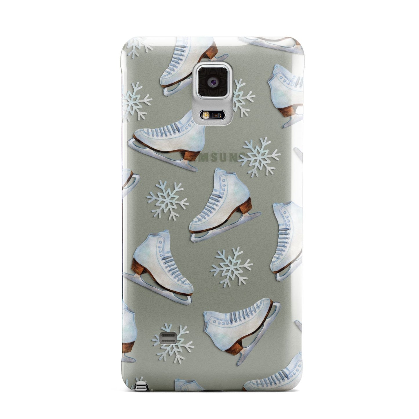 Christmas Ice Skates Samsung Galaxy Note 4 Case