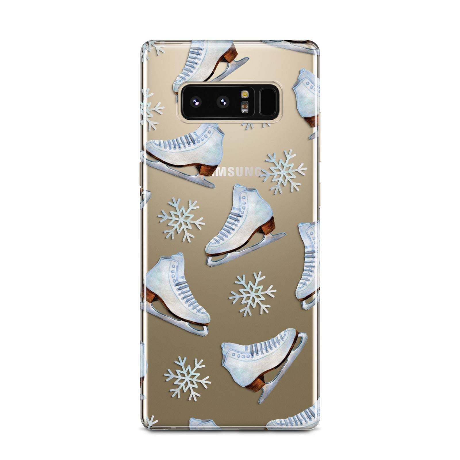 Christmas Ice Skates Samsung Galaxy Note 8 Case