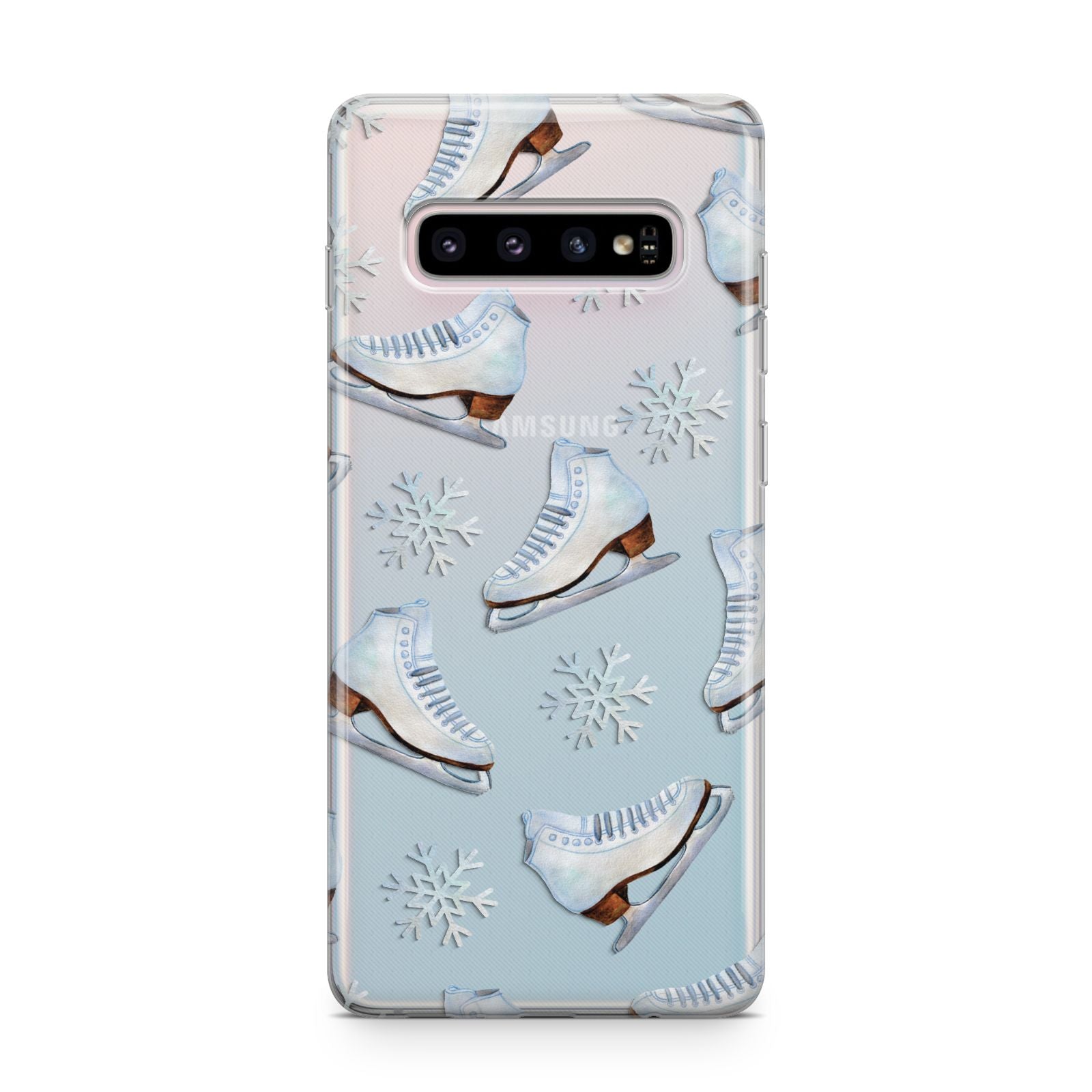 Christmas Ice Skates Samsung Galaxy S10 Plus Case