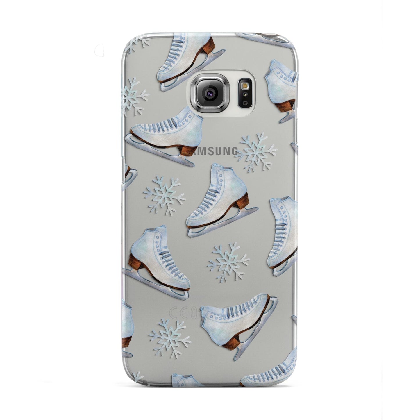 Christmas Ice Skates Samsung Galaxy S6 Edge Case