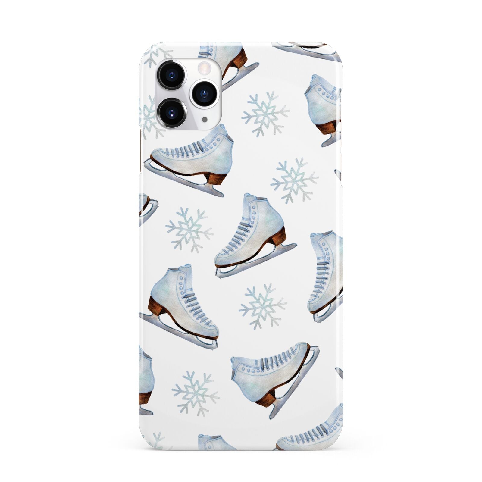 Christmas Ice Skates iPhone 11 Pro Max 3D Snap Case