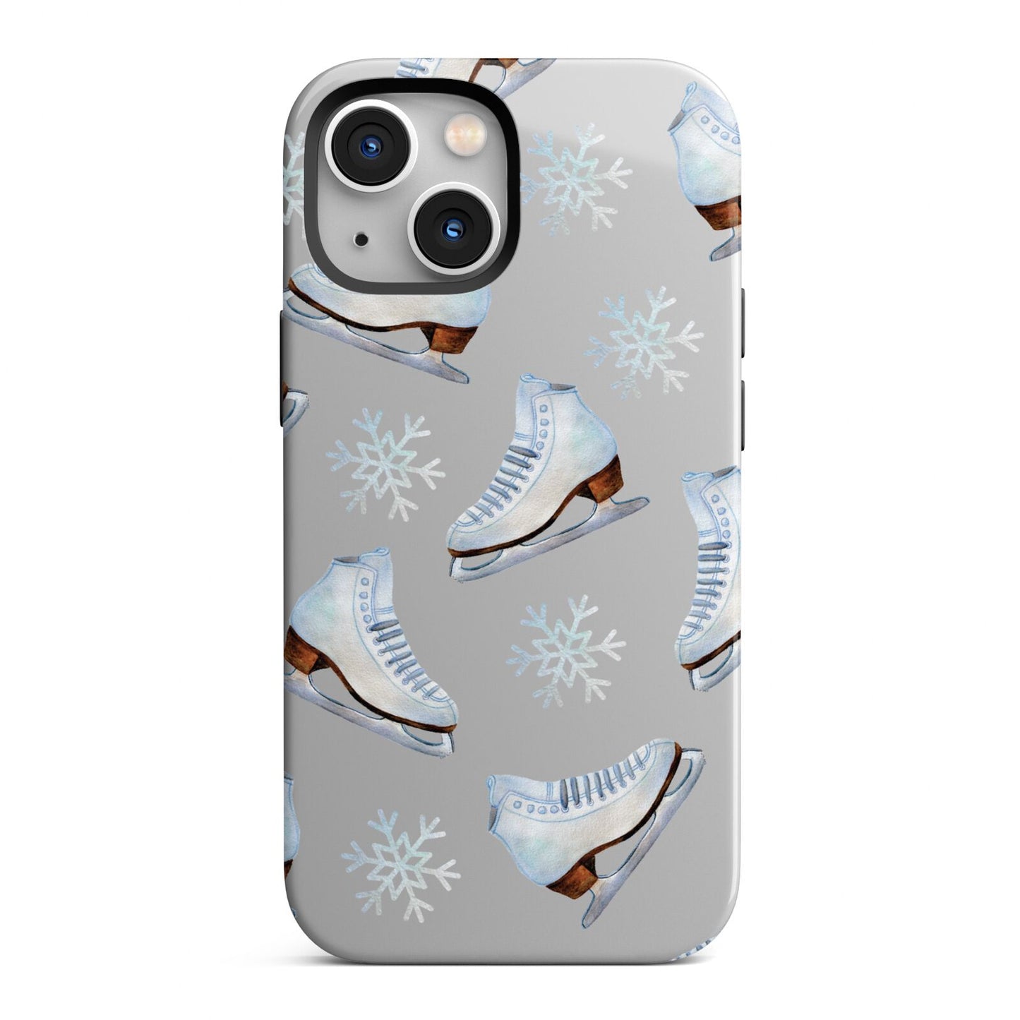 Christmas Ice Skates iPhone 13 Mini Full Wrap 3D Tough Case