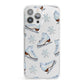 Christmas Ice Skates iPhone 13 Pro Max Clear Bumper Case