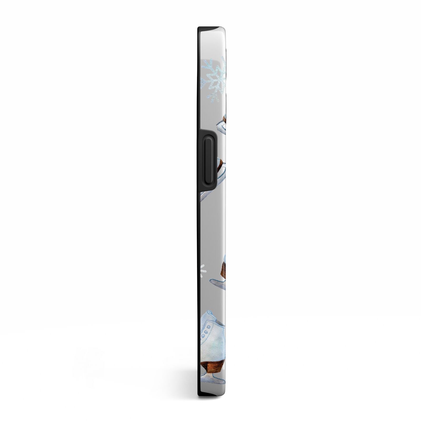 Christmas Ice Skates iPhone 13 Pro Side Image 3D Tough Case