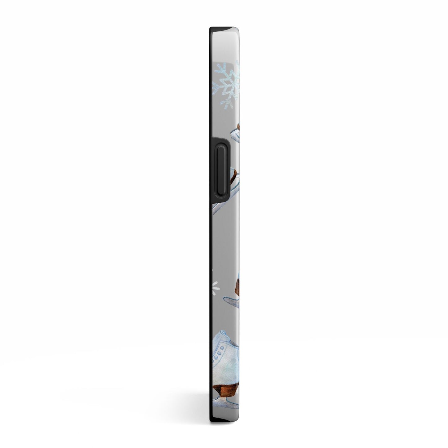 Christmas Ice Skates iPhone 13 Side Image 3D Tough Case