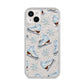 Christmas Ice Skates iPhone 14 Plus Glitter Tough Case Starlight