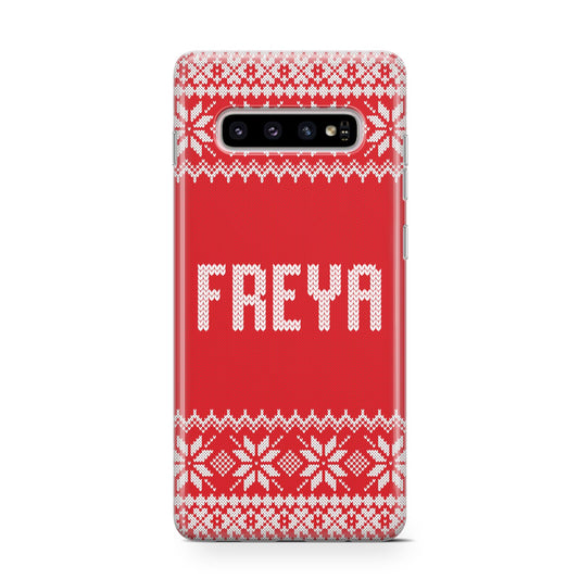 Christmas Jumper Protective Samsung Galaxy Case