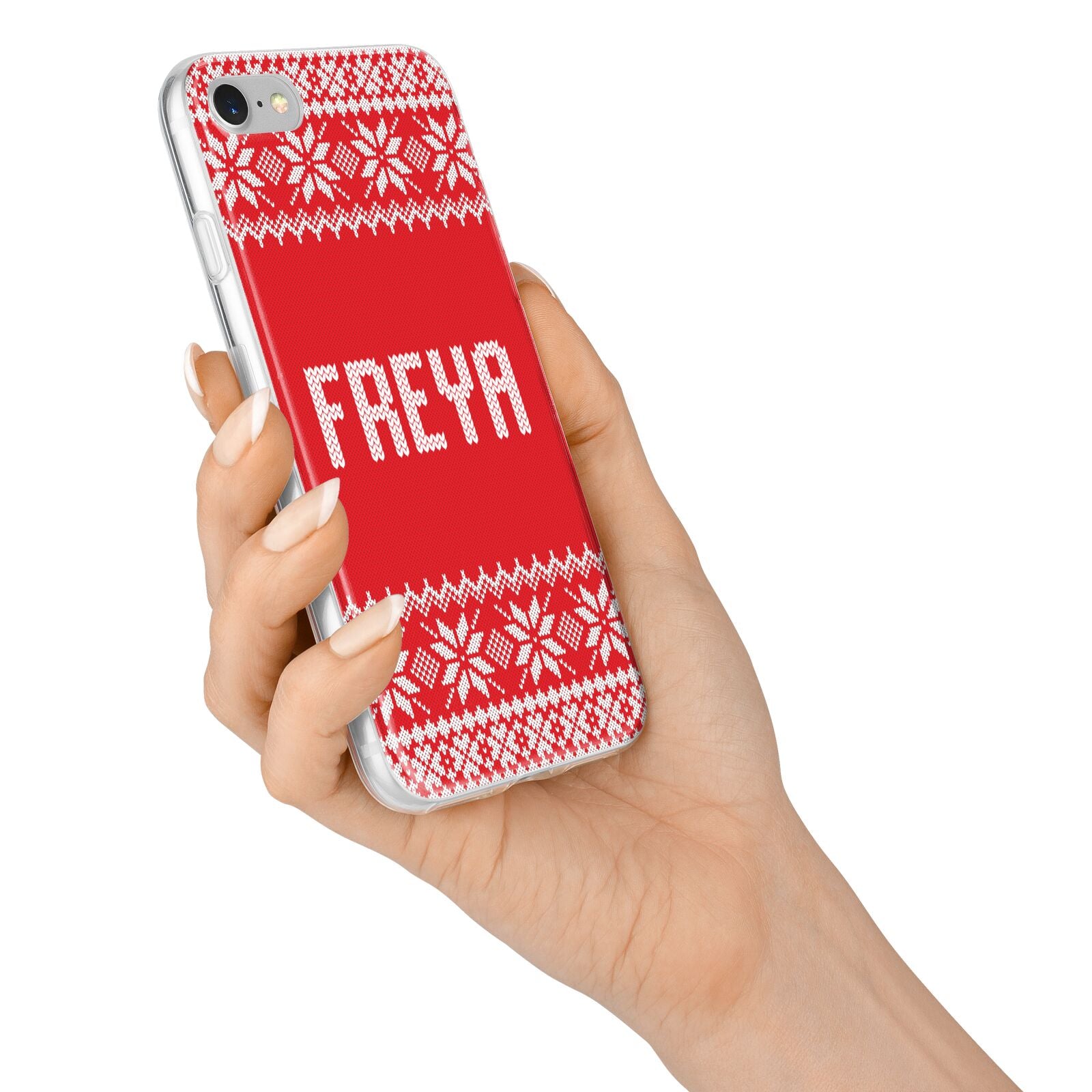 Christmas Jumper iPhone 7 Bumper Case on Silver iPhone Alternative Image