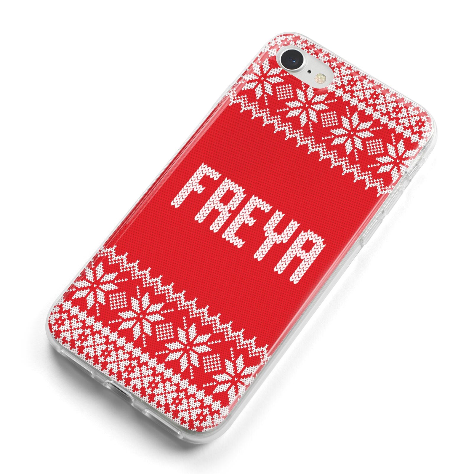 Christmas Jumper iPhone 8 Bumper Case on Silver iPhone Alternative Image