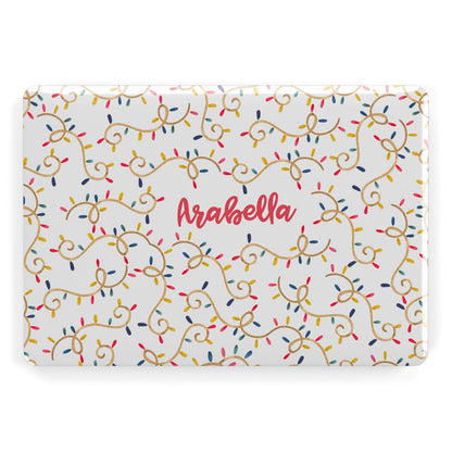 Christmas Lights Pattern Custom Apple MacBook Case