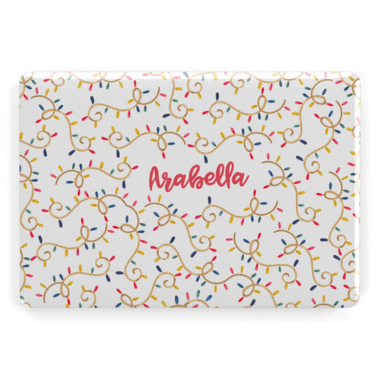 Christmas Lights Pattern Custom Apple MacBook Case