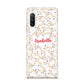 Christmas Lights Pattern Custom Sony Xperia 10 III Case