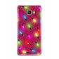 Christmas Lights Samsung Galaxy A3 2016 Case on gold phone