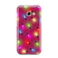 Christmas Lights Samsung Galaxy A3 2017 Case on gold phone