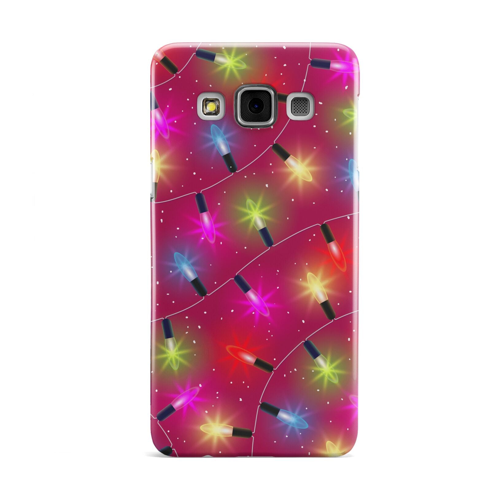 Christmas Lights Samsung Galaxy A3 Case