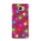 Christmas Lights Samsung Galaxy A5 2016 Case on gold phone