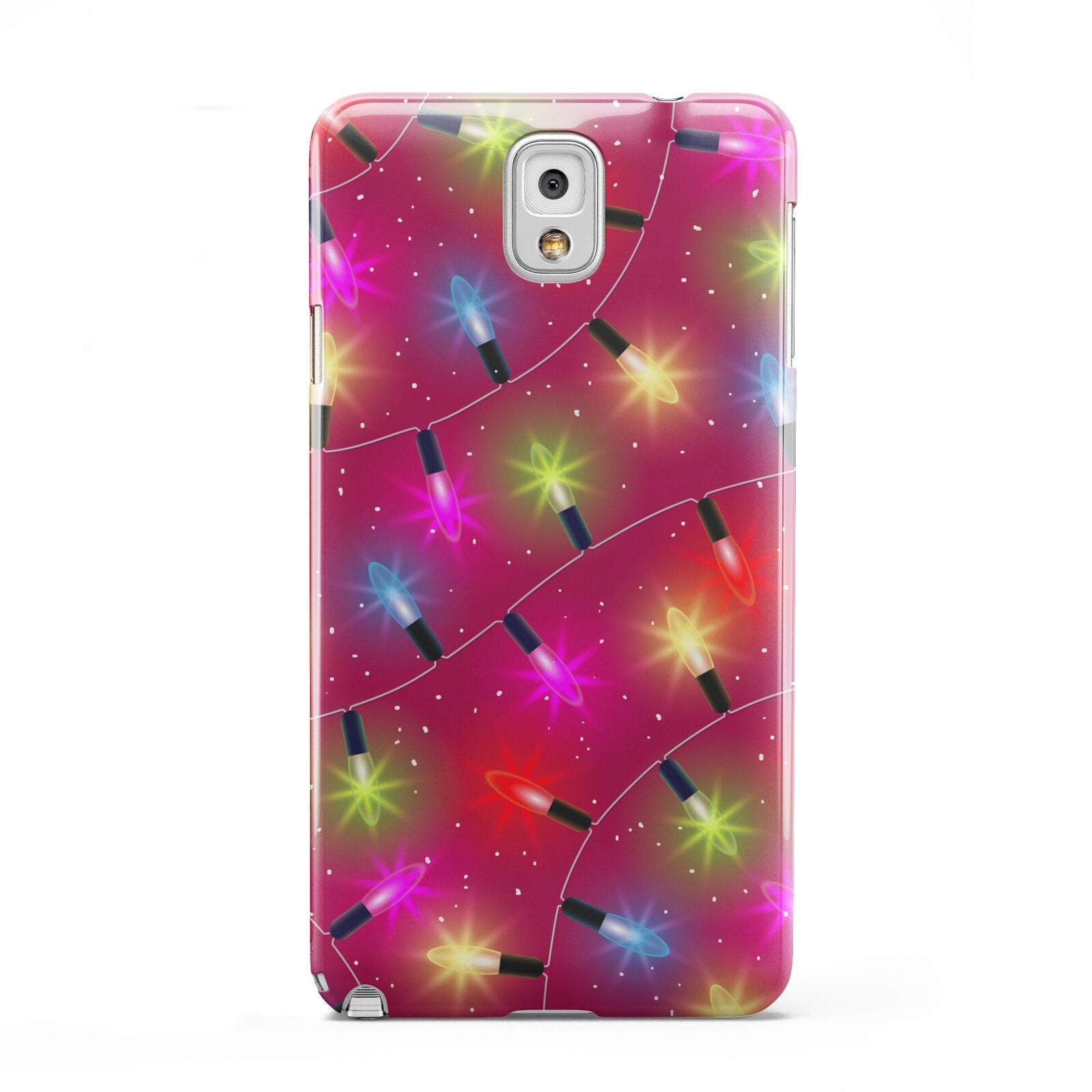 Christmas Lights Samsung Galaxy Note 3 Case