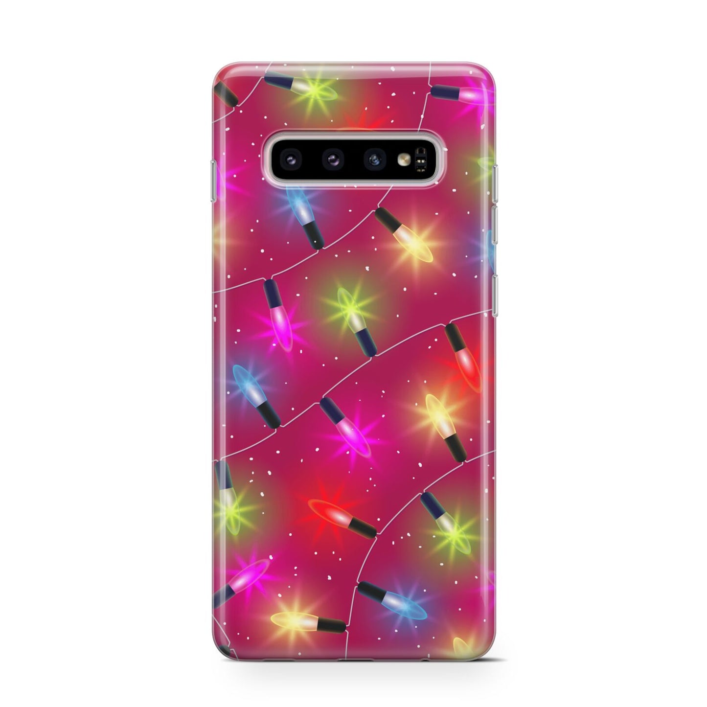 Christmas Lights Samsung Galaxy S10 Case