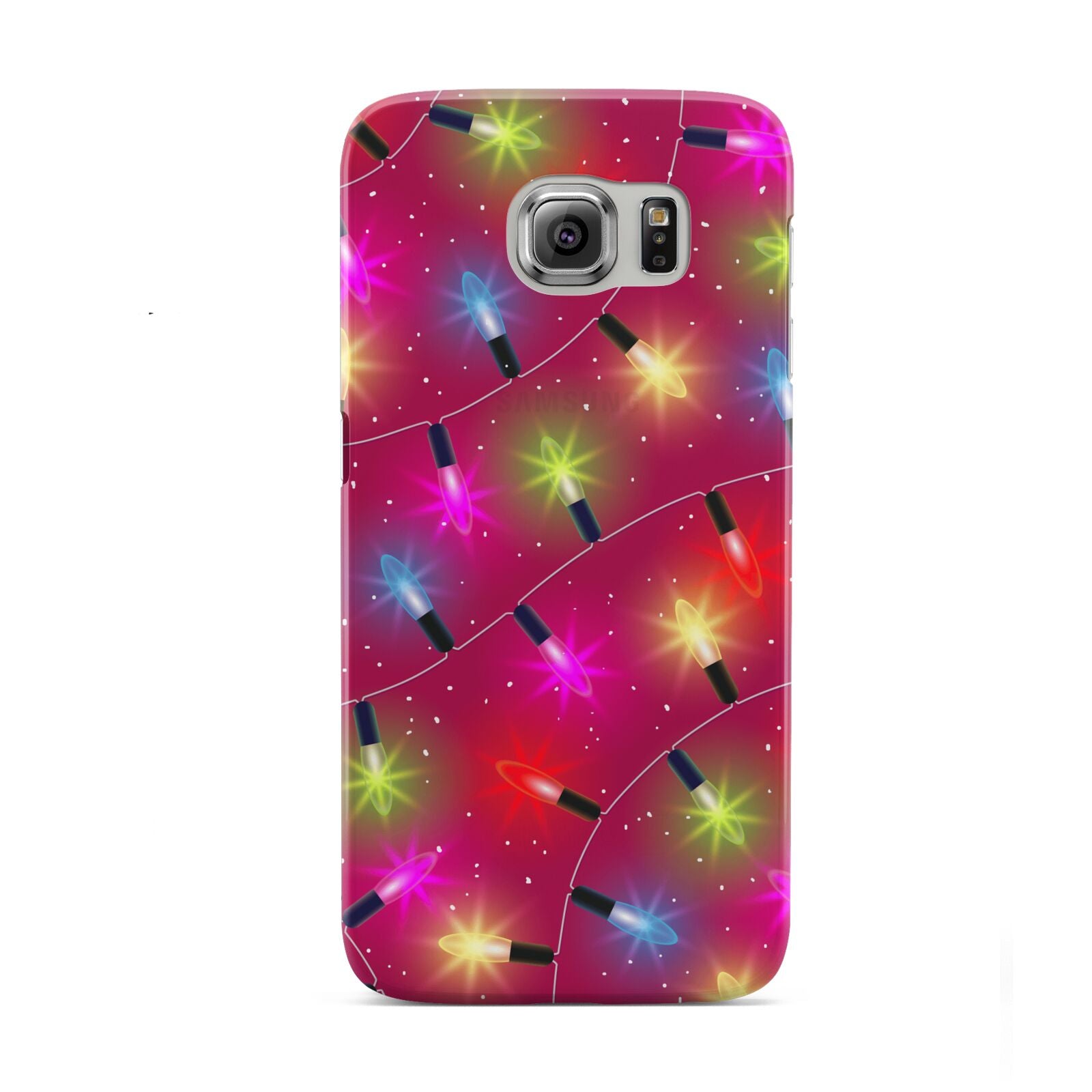 Christmas Lights Samsung Galaxy S6 Case