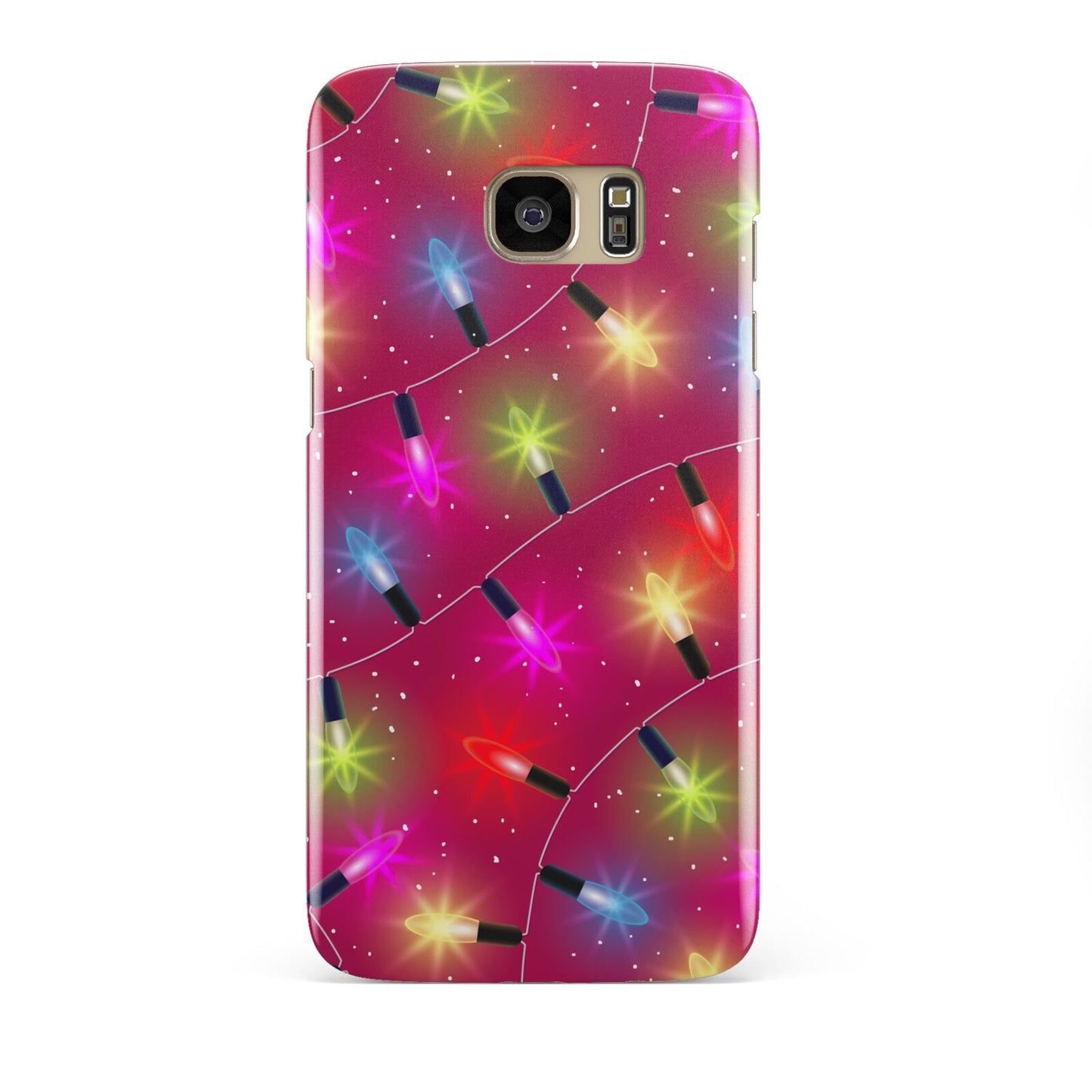 Christmas Lights Samsung Galaxy S7 Edge Case