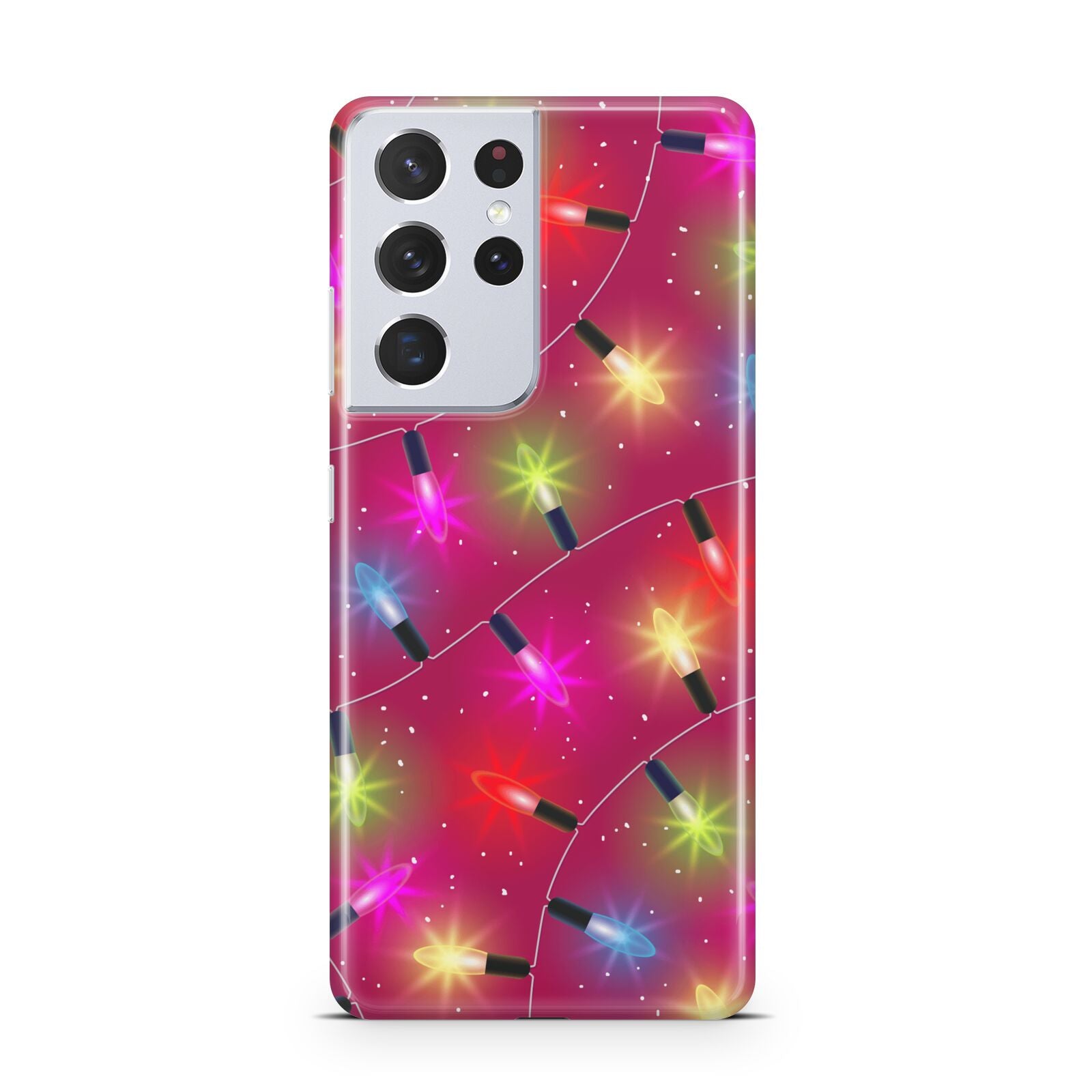 Christmas Lights Samsung S21 Ultra Case
