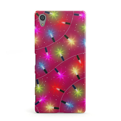 Christmas Lights Sony Xperia Case