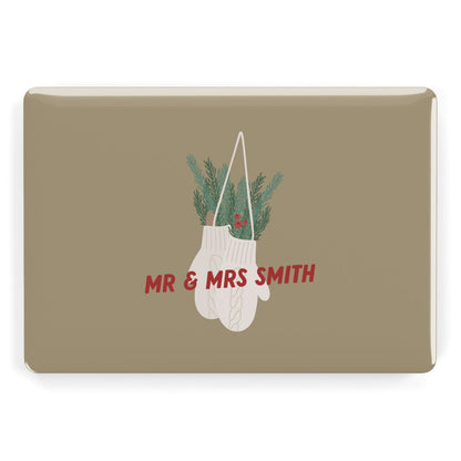 Christmas Mittens Pattern Apple MacBook Case