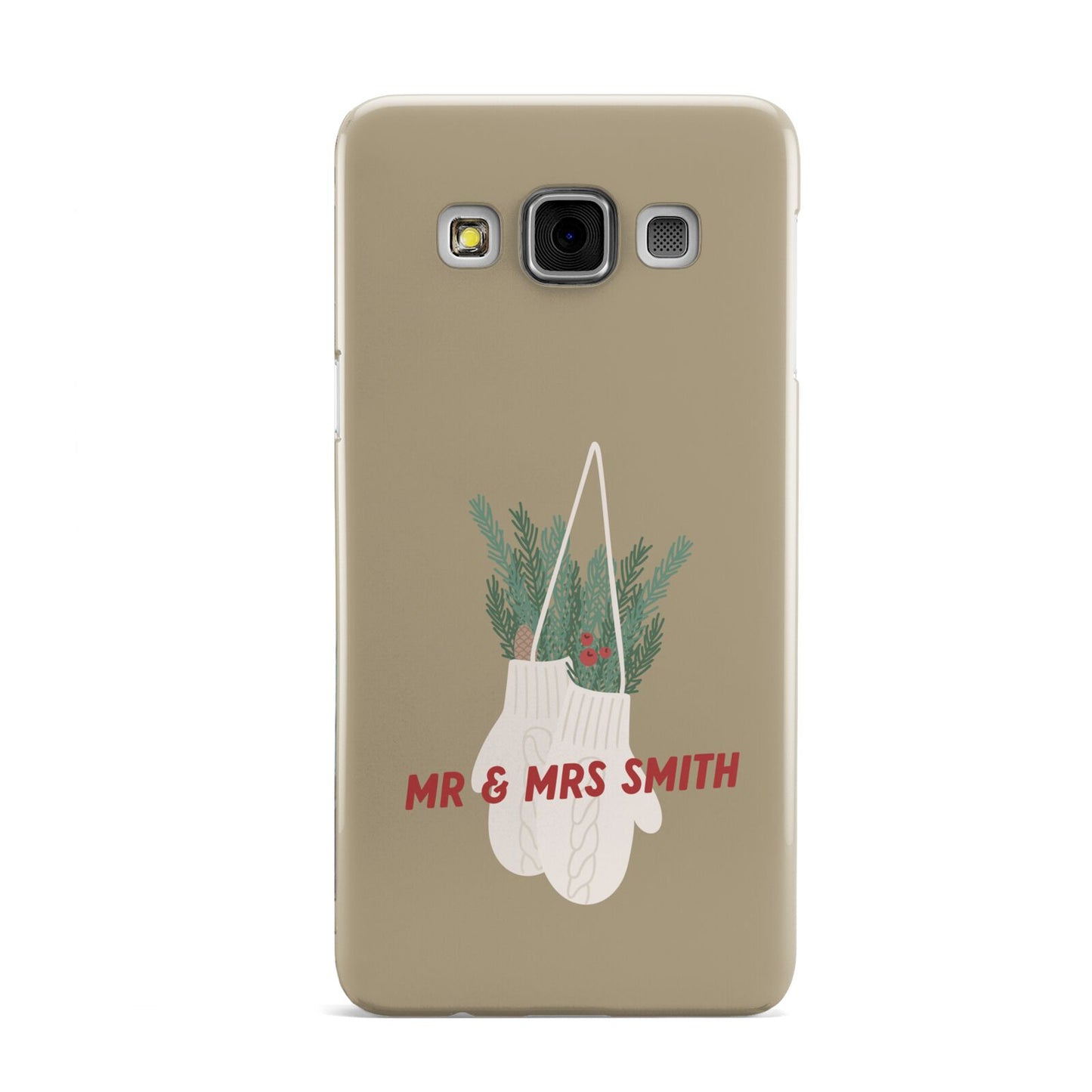 Christmas Mittens Pattern Samsung Galaxy A3 Case