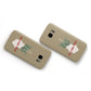 Christmas Mittens Pattern Samsung Galaxy Case Flat Overview