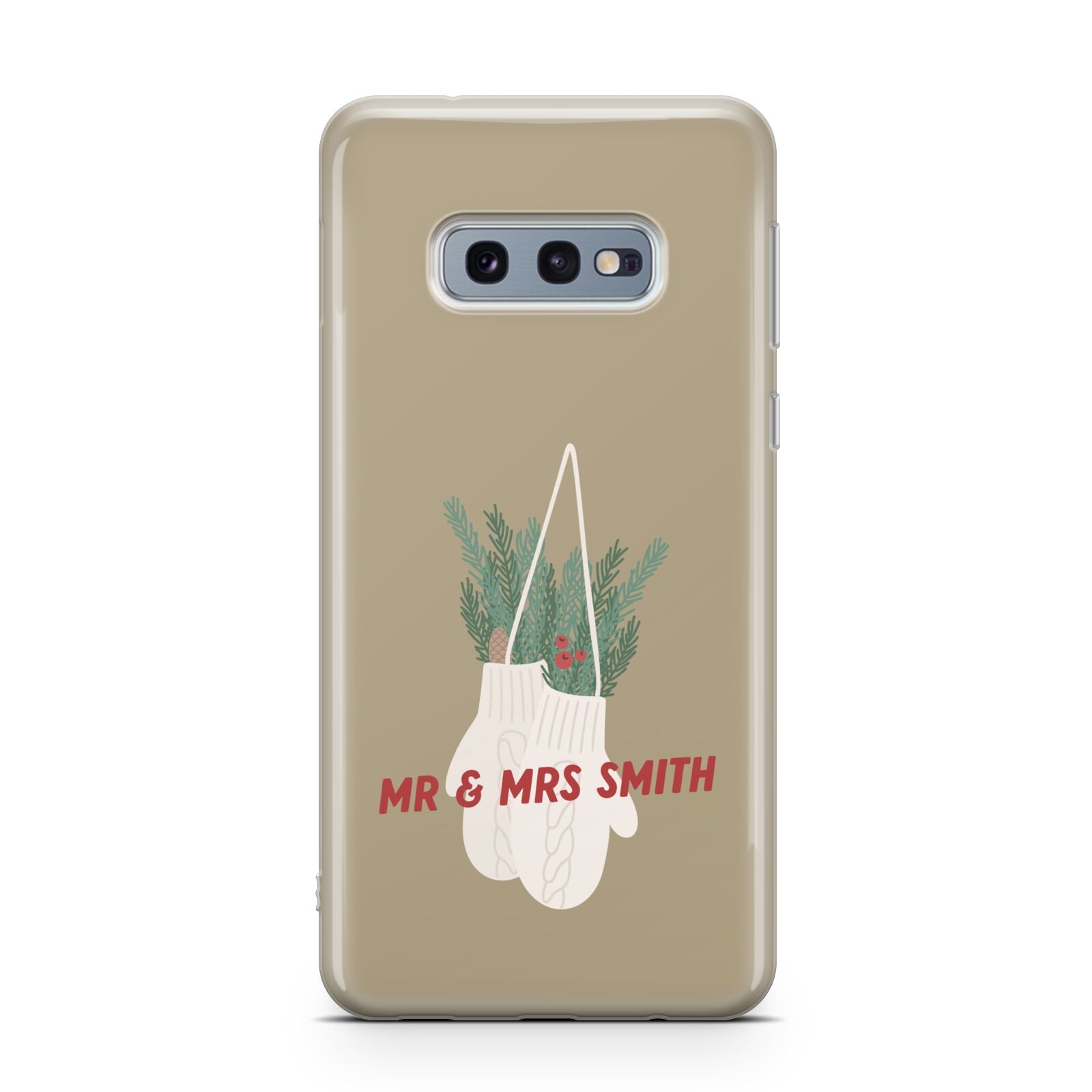 Christmas Mittens Pattern Samsung Galaxy S10E Case