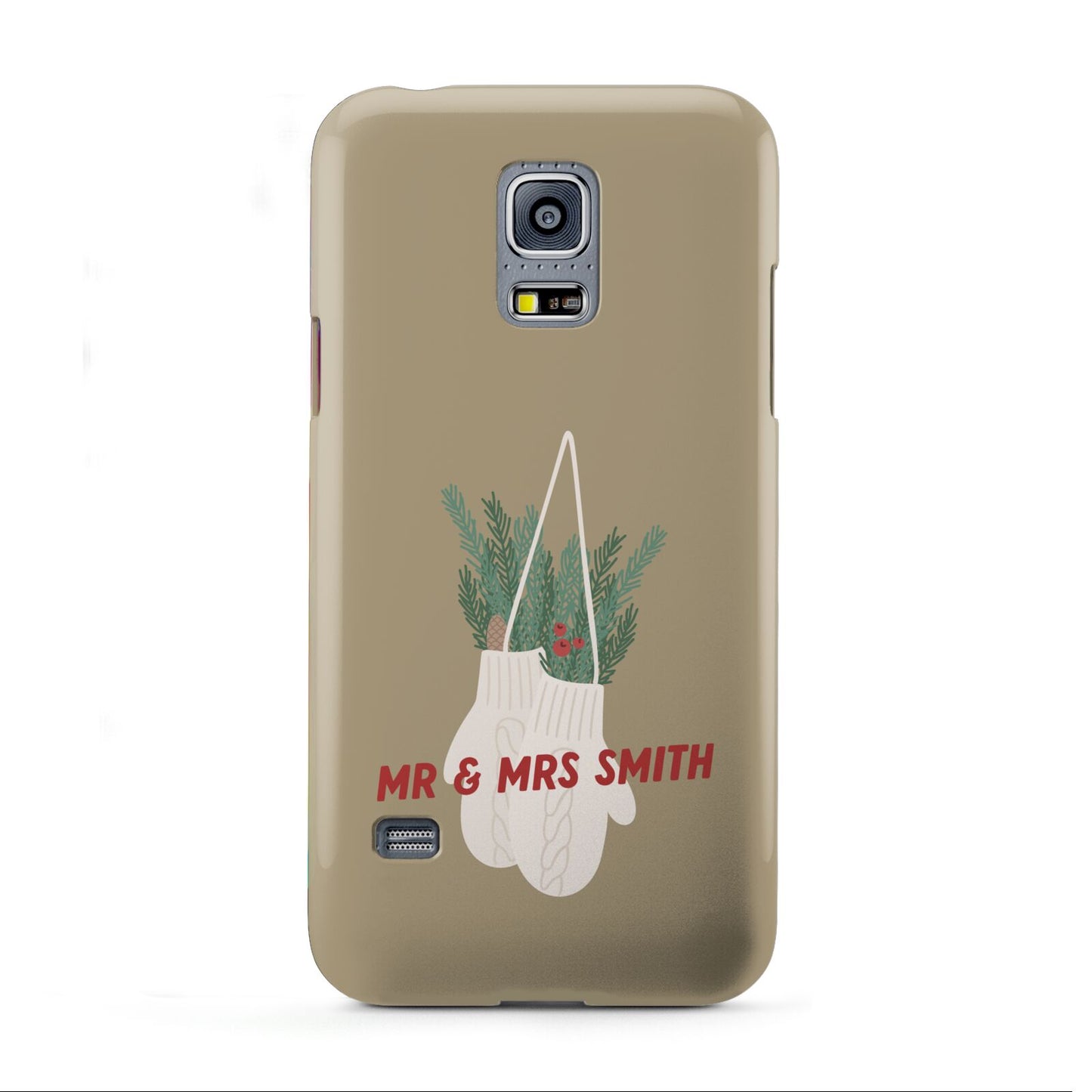 Christmas Mittens Pattern Samsung Galaxy S5 Mini Case