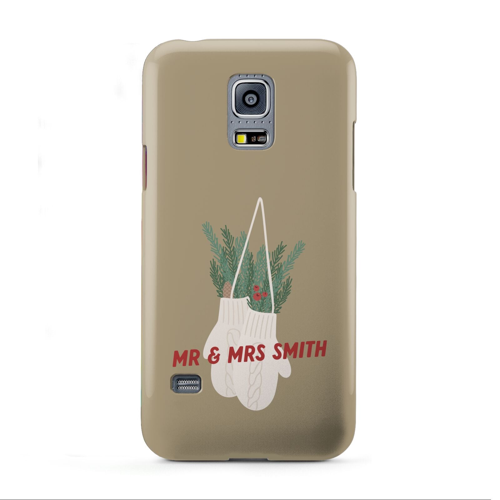 Christmas Mittens Pattern Samsung Galaxy S5 Mini Case