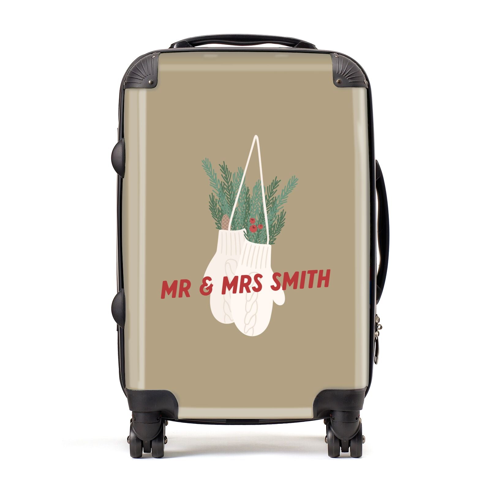 Christmas Mittens Pattern Suitcase