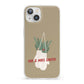 Christmas Mittens Pattern iPhone 13 Clear Bumper Case