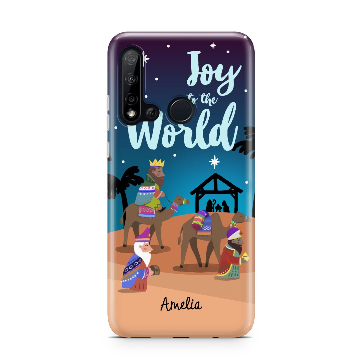 Christmas Nativity Scene with Name Huawei P20 Lite 5G Phone Case